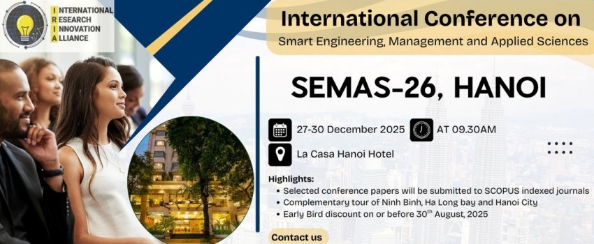 International Research Innovation Alliance  IRIA - SEMAS