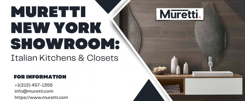 Muretti New York Showroom: Italian Kitchens & Closets