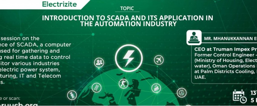 Introduction to SCADA and its application in the Automation Indust
