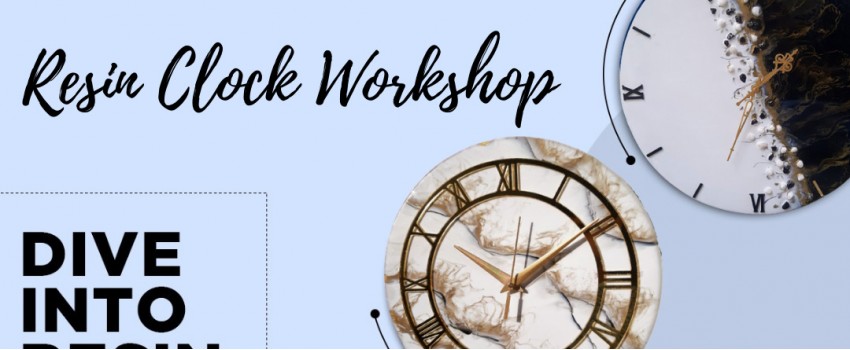 Resin Clock Workshop