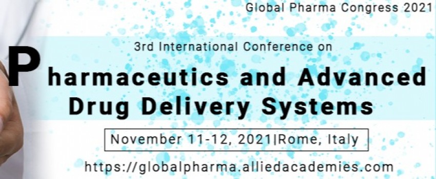 3rd International Conference on Pharmaceutics and Advanced Drug Delivery Systems