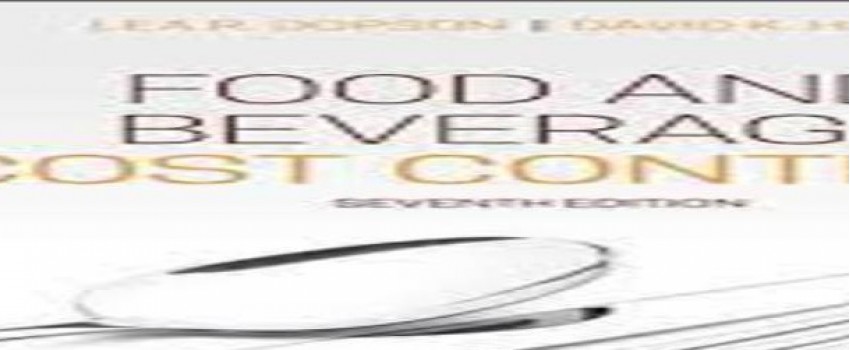 TRAINING COURSE ON COST AND CONTROL FOR FOOD AND BEVERAGE OPERATIONS