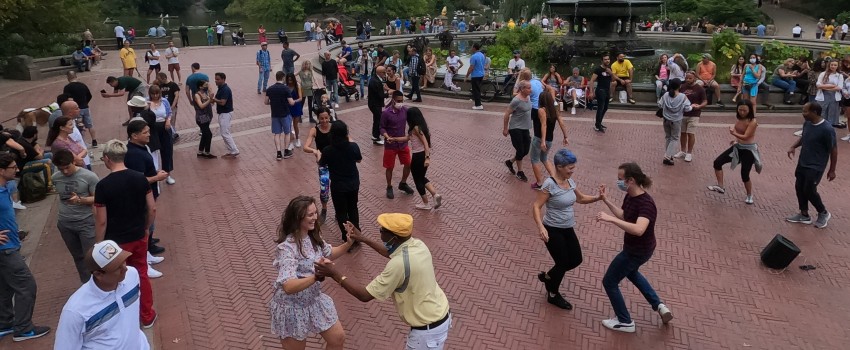Cuban Salsa Free Class and Social Dancing at Central Park