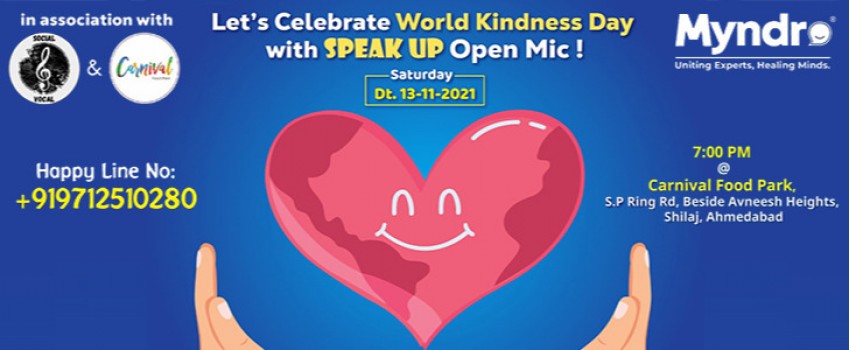 Open Mic on World Kindness Day 2021 at Carnival Food Park