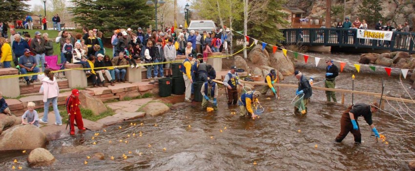 Estes Park Duck Race