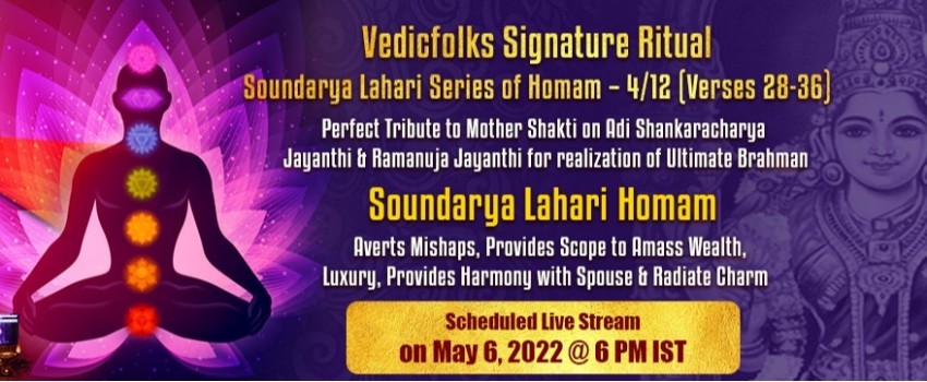 Soundarya Lahari Series of Homam – 4