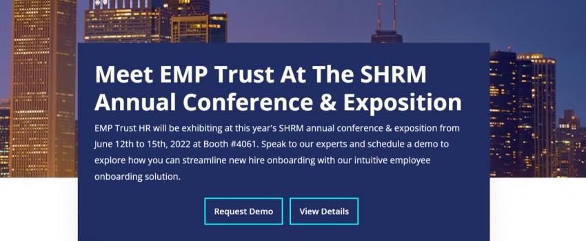 Meet EMP Trust At The SHRM Annual Conference & Exposition