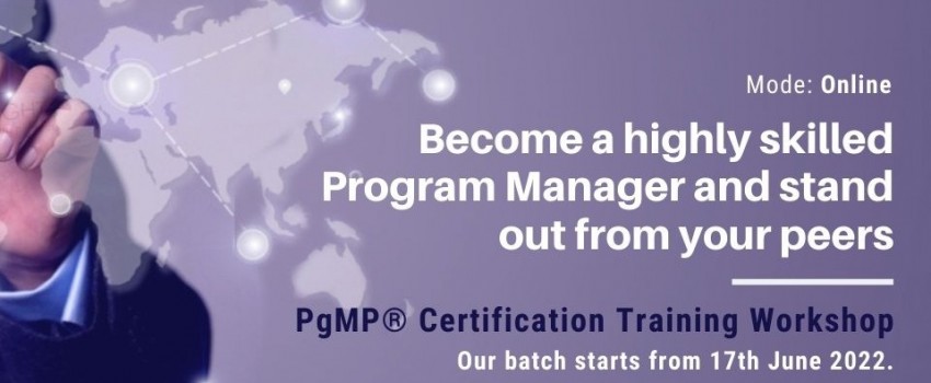 Online PgMP Certification Workshop
