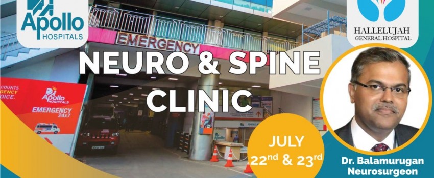 Medical camp for NEURO & SPINE DISORDERS by Apollo Hospitals