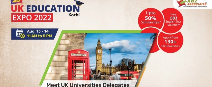 Mega UK Education Expo 2022- Kochi, Kerala