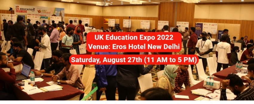 Mega UK Education Expo 2022- Delhi, India