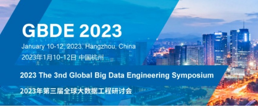 2023 The 3rd Global Big Data Engineering Symposium (GBDE 2023)