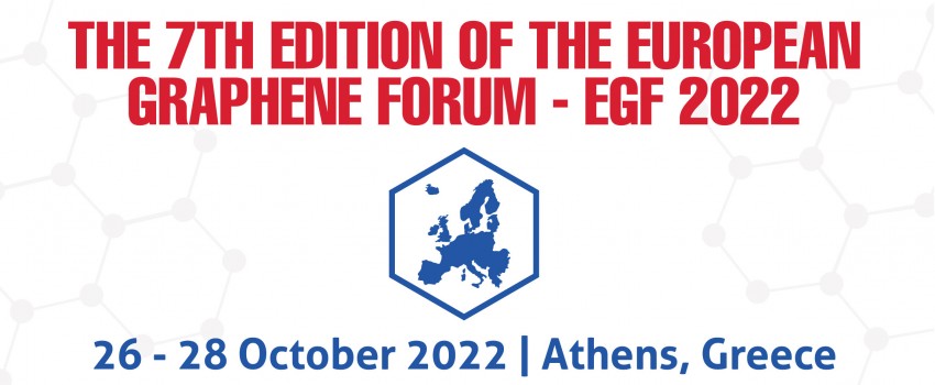 EUROPEAN GRAPHENE FORUM - EGF 2022