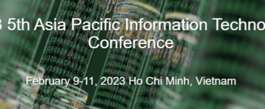 2023 5th Asia Pacific Information Technology Conference (APIT 2023)