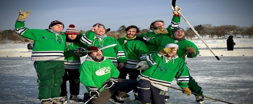 American Pond Hockey Invitational Tournament in Minocqua Wisconsin