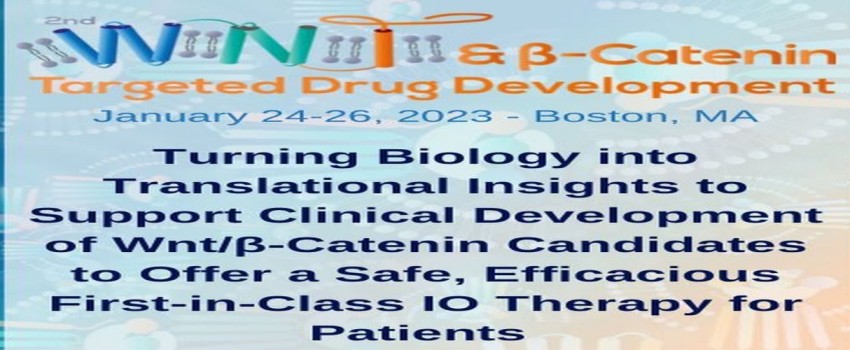 2nd Wnt And B-Catenin Pathway Targeted Drug Development Summit