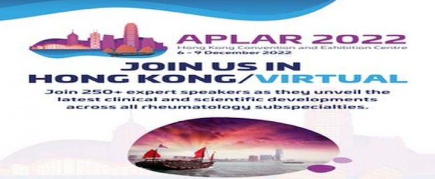24th Asia-Pacific League of Associations for Rheumatology Congress | 6 - 9 December 2022 | Hong Kong
