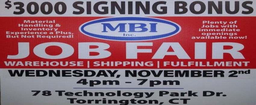MBI, INC. DANBURY MINT JOB FAIR!
