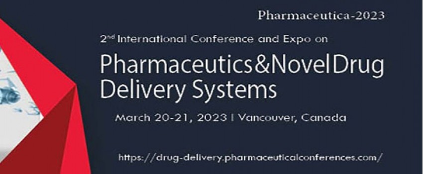 2nd International Conference and Expo on  Pharmaceutics & Novel Drug Delivery Systems