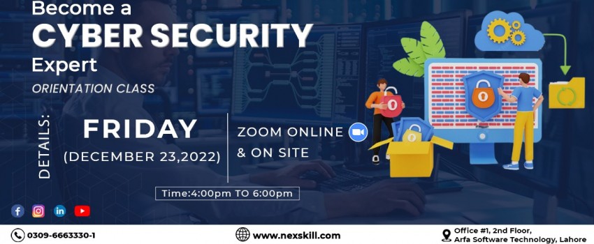 Cyber Security Program in Lahore by NexSkill
