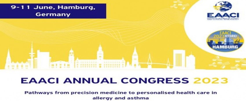 EAACI Hybrid Congress in Hamburg, 2023