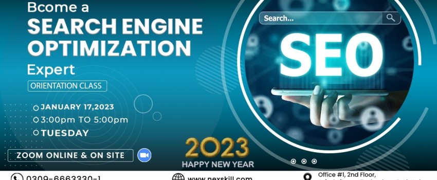 Search Engine Optimization Free Orientation In Lahore By Nexskill