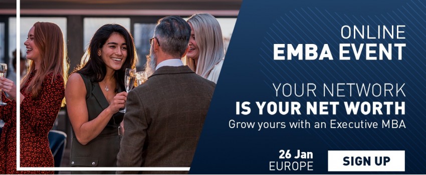 Executive MBA Online Event on 26 January