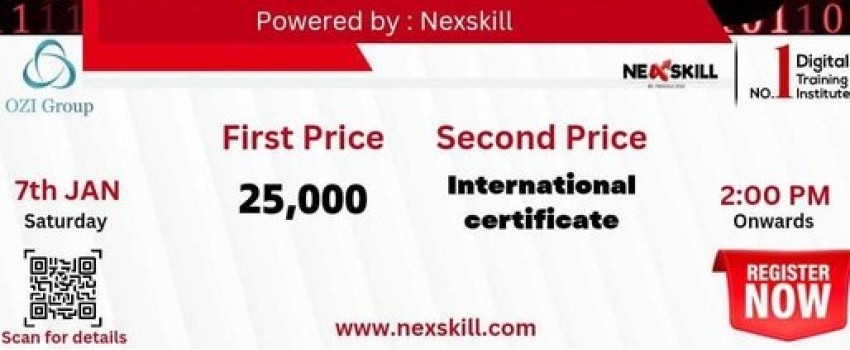 Hackathon Competition 2023  Offer By Nexskill