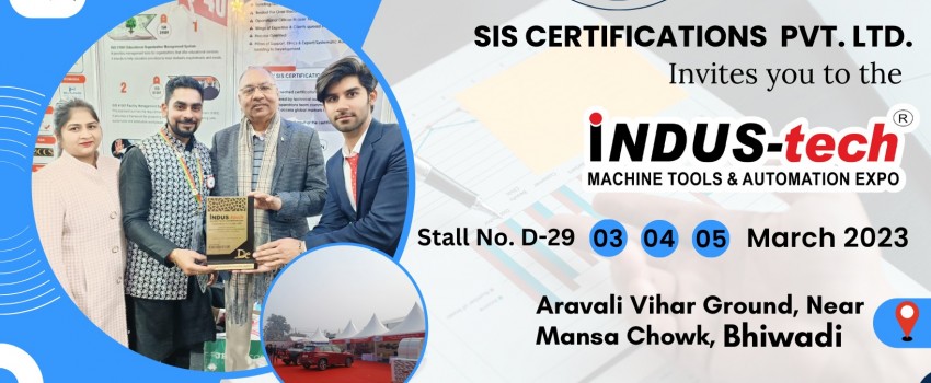 Indus tech machine tools & automation expo March 2023
