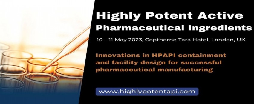 Highly Potent Active Pharmaceutical Ingredients Conference 2023