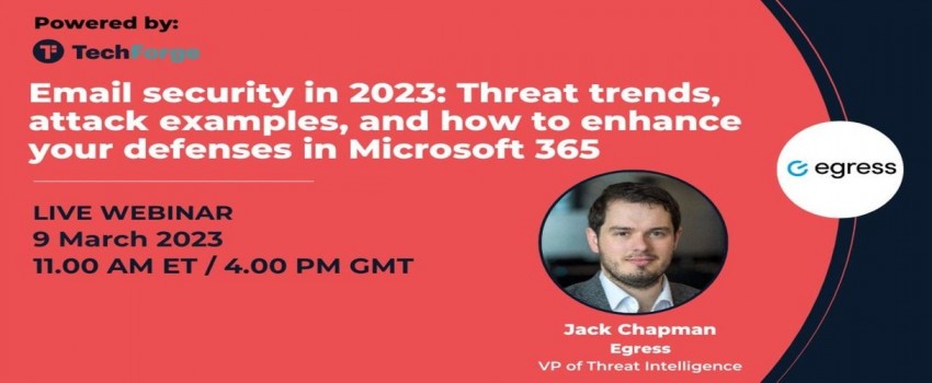 Webinar - Email security in 2023