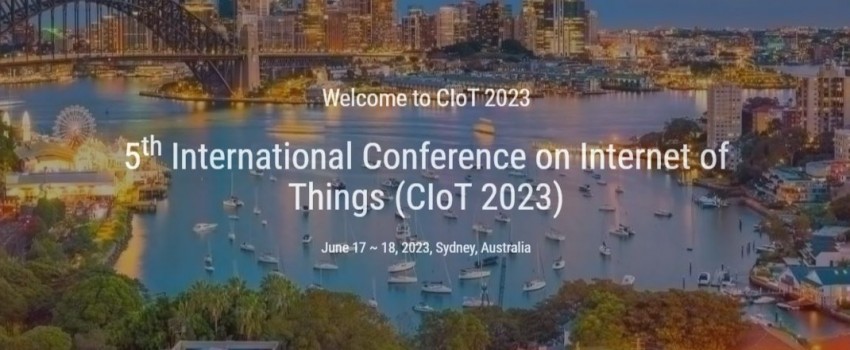 5th International Conference on Internet of Things (CIoT 2023)