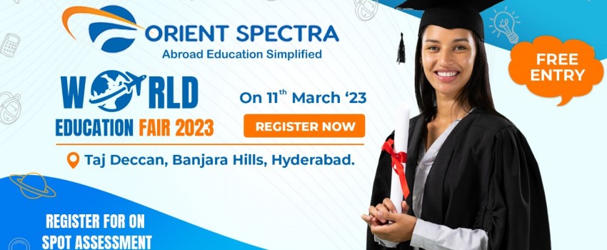 world education fair 2023 - Taj deccan, hyderabad