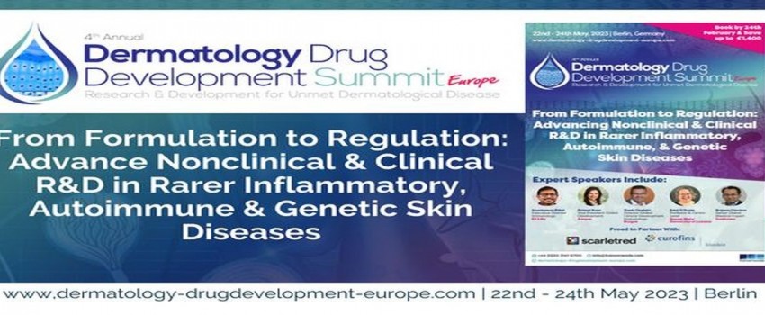 4th Dermatology Drug Development Summit Europe