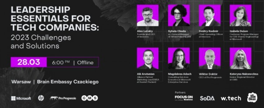 Leadership Essentials for Tech Companies: 2023 Challenges and Solutions