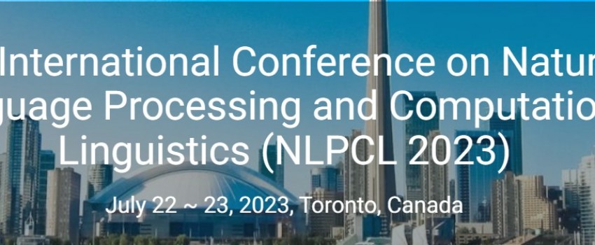 4th International Conference on Natural Language Processing and Computational Linguistics (NLPCL 2023)