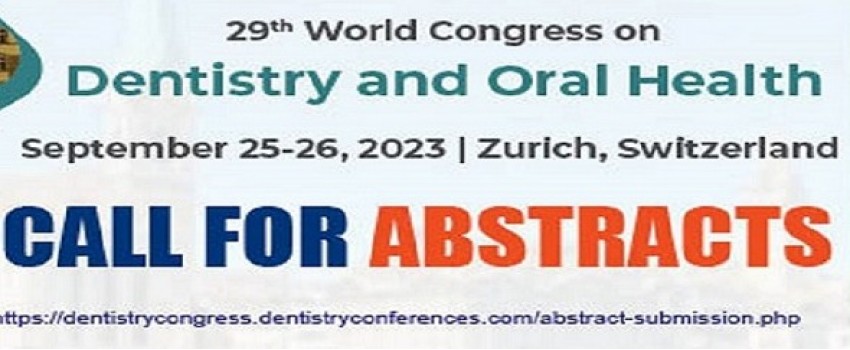 29th World Congress on Dentistry and Oral Health 
