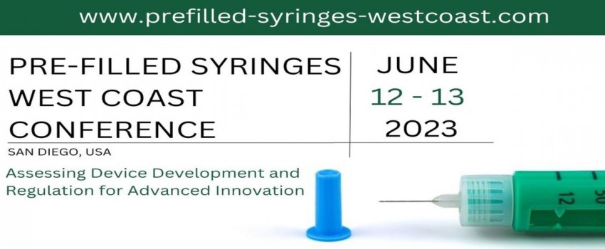 Pre-Filled Syringes West Coast Conference 2023