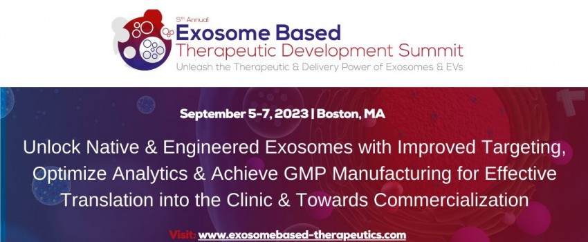 5th Exosome Based Therapeutic Development Summit