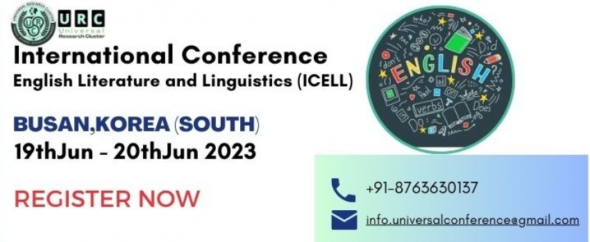International Conference on English Literature and Linguistics (ICELL)