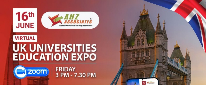 Virtual UK Universities Education Expo - Pakistan