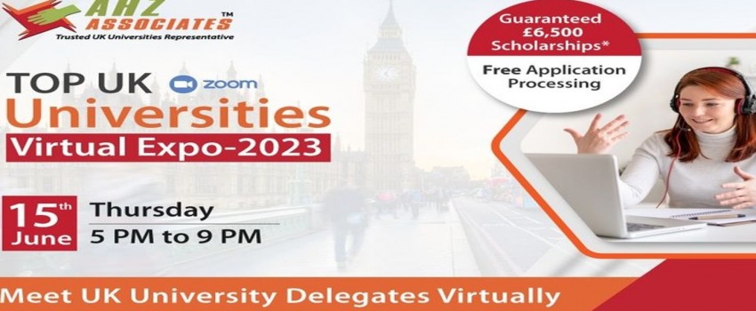 Top UK University Virtual Expo!