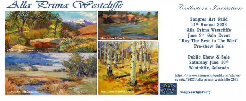 Alla Prima Westcliffe - Art Show and Sale