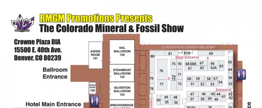 COLORADO  Mineral and Fossil Show / Conroe