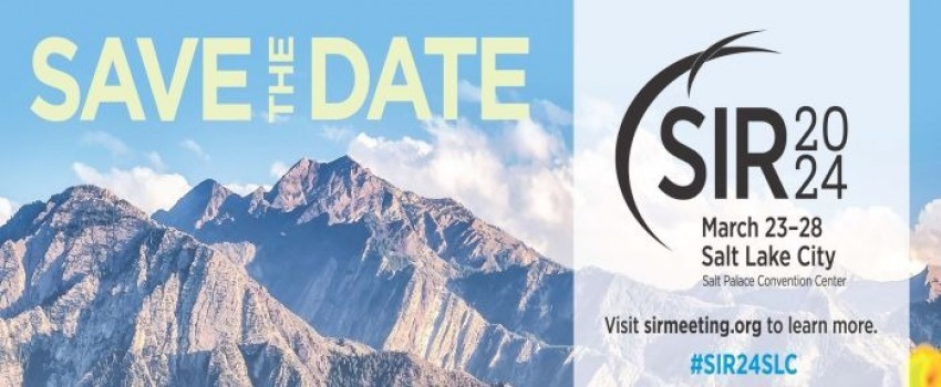 Society of Interventional Radiology 2024 Annual Scientific Meeting, March 23-28, Salt Lake City