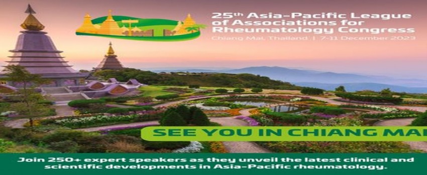 25th Asia-Pacific League of Associations for Rheumatology Congress | 7 - 11 December 2023