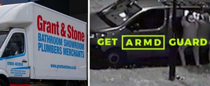 Anti-tool theft demo day at Grant and Stone Plumbers Merchants in Aylesbury