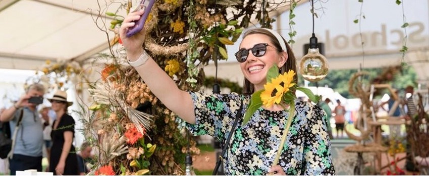 RHS FLOWER SHOW AT TATTON PARK