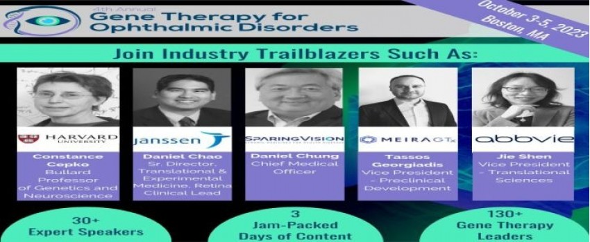 4th Annual Gene Therapy for Ophthalmic Disorders Summit