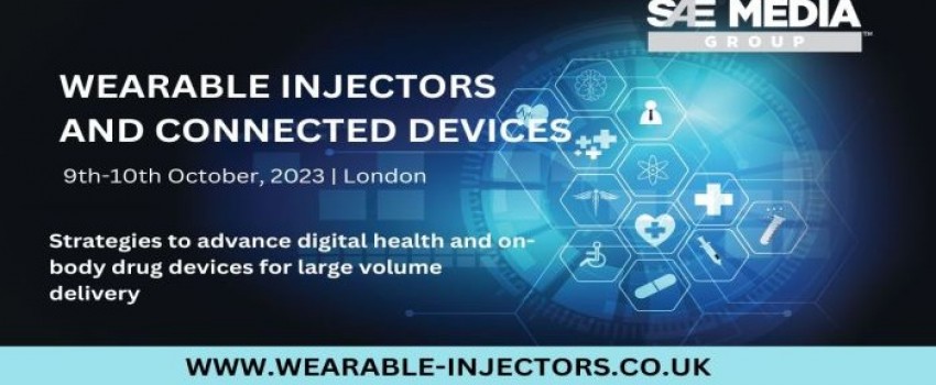 Wearable Injectors and Connected Devices Conference and Expo 2023